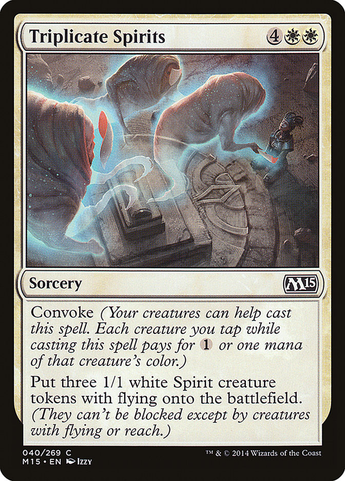 Triplicate Spirits [Magic 2015] Magic: The Gathering