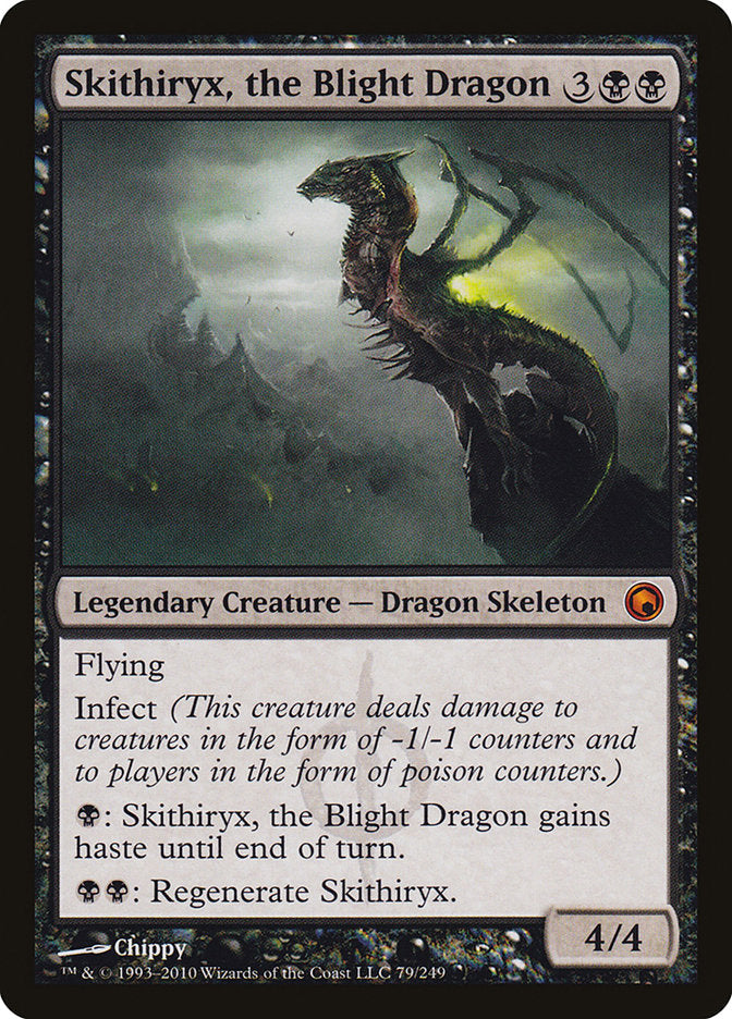 Skithiryx, the Blight Dragon [Scars of Mirrodin] Magic: The Gathering