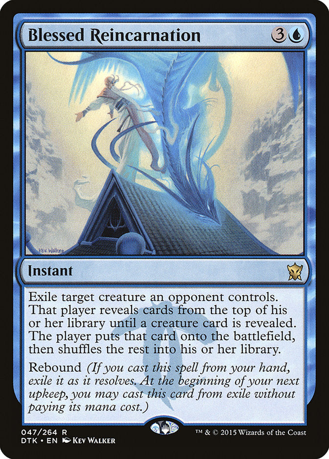 Blessed Reincarnation [Dragons of Tarkir] Magic: The Gathering
