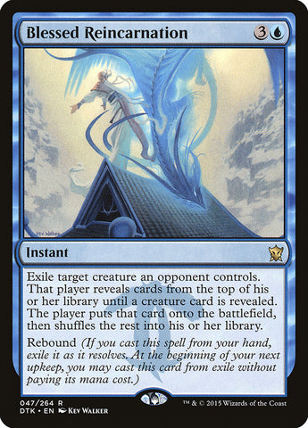 Blessed Reincarnation [Dragons of Tarkir] Magic: The Gathering