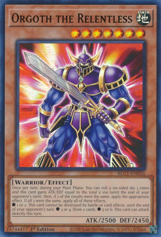 Orgoth the Relentless [BLC1-EN016] Ultra Rare Yu-Gi-Oh!