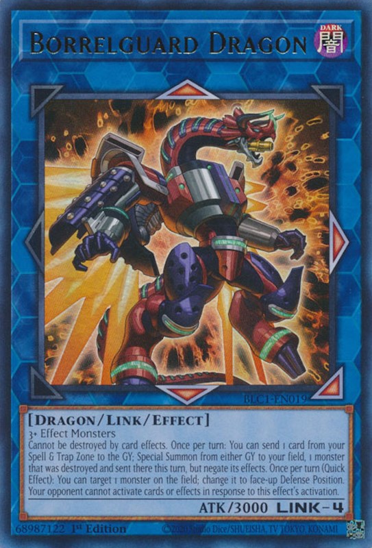 Borrelguard Dragon [BLC1-EN019] Ultra Rare Yu-Gi-Oh!