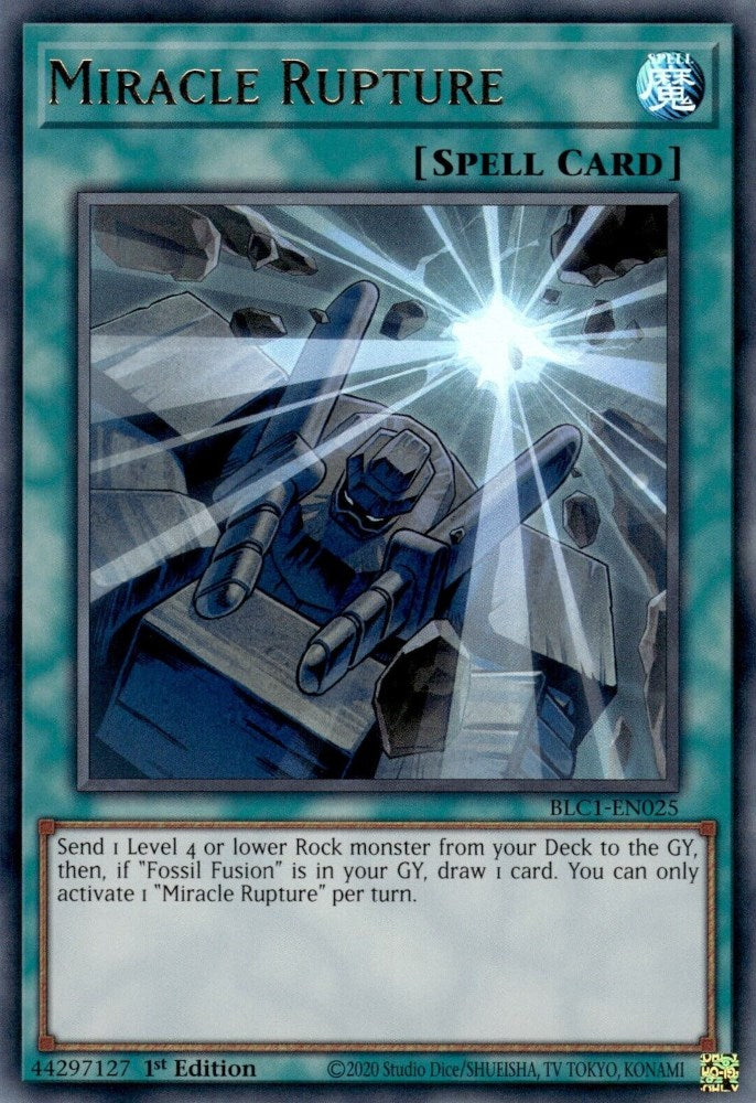 Miracle Rupture [BLC1-EN025] Ultra Rare Yu-Gi-Oh!