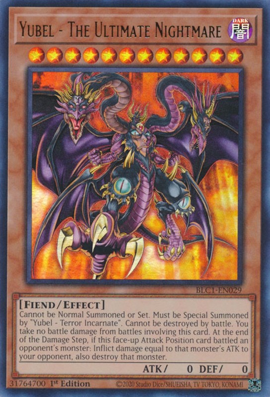 Yubel - The Ultimate Nightmare [BLC1-EN029] Ultra Rare Yu-Gi-Oh!