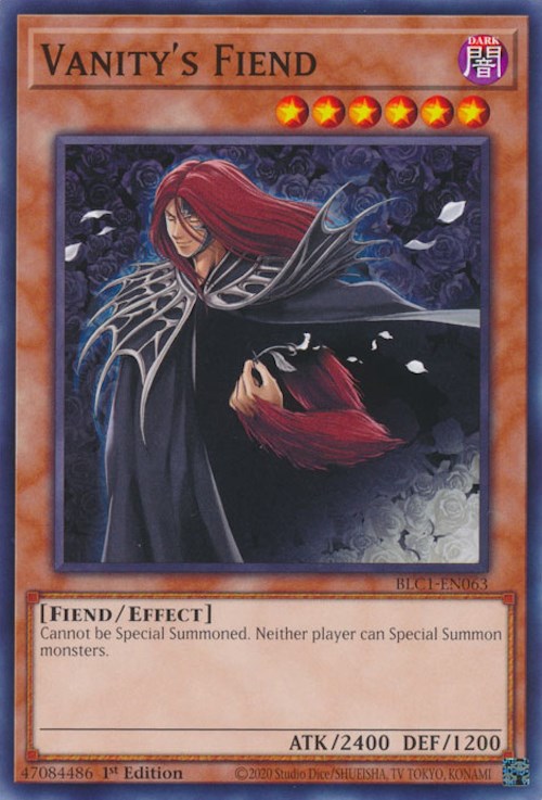 Vanity's Fiend [BLC1-EN063] Common Yu-Gi-Oh!