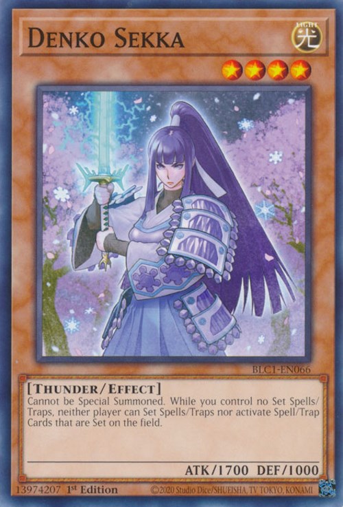 Denko Sekka [BLC1-EN066] Common Yu-Gi-Oh!