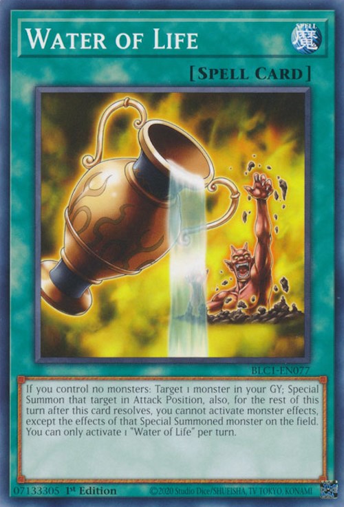 Water of Life [BLC1-EN077] Common Yu-Gi-Oh!