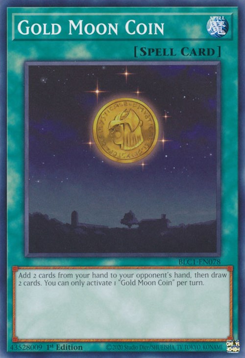 Gold Moon Coin [BLC1-EN078] Common Yu-Gi-Oh!