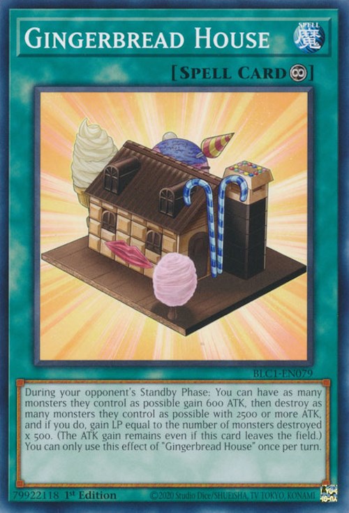 Gingerbread House [BLC1-EN079] Common Yu-Gi-Oh!