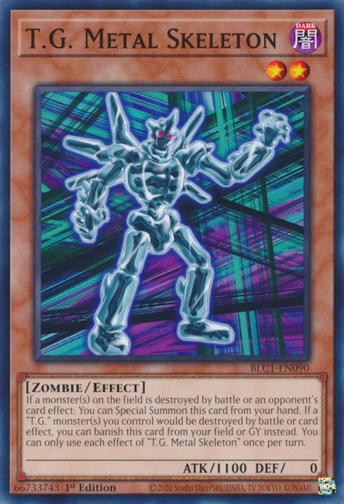 T.G. Metal Skeleton [BLC1-EN090] Common Yu-Gi-Oh!