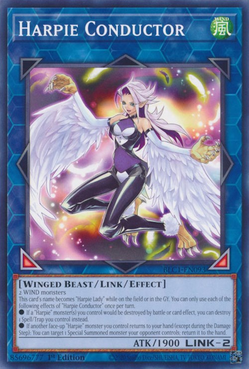 Harpie Conductor [BLC1-EN093] Common Yu-Gi-Oh!