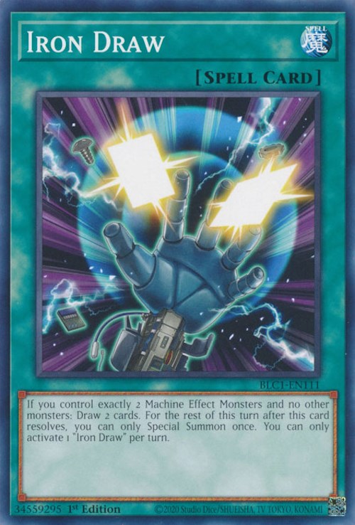 Iron Draw [BLC1-EN111] Common Yu-Gi-Oh!