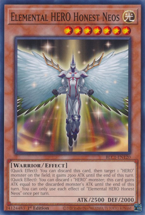 Elemental HERO Honest Neos [BLC1-EN120] Common Yu-Gi-Oh!