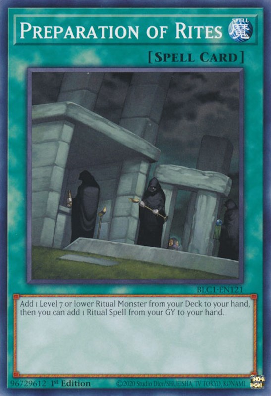 Preparation of Rites [BLC1-EN121] Common Yu-Gi-Oh!