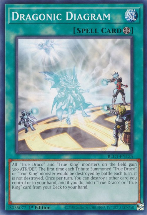 Dragonic Diagram [BLC1-EN125] Common Yu-Gi-Oh!