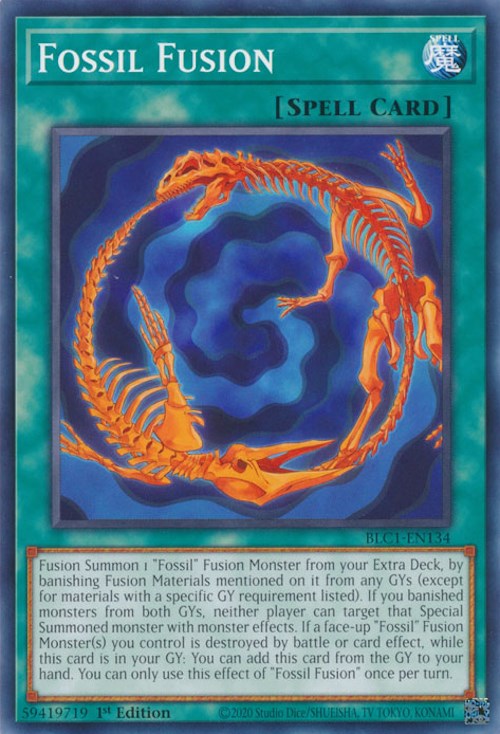 Fossil Fusion [BLC1-EN134] Common Yu-Gi-Oh!
