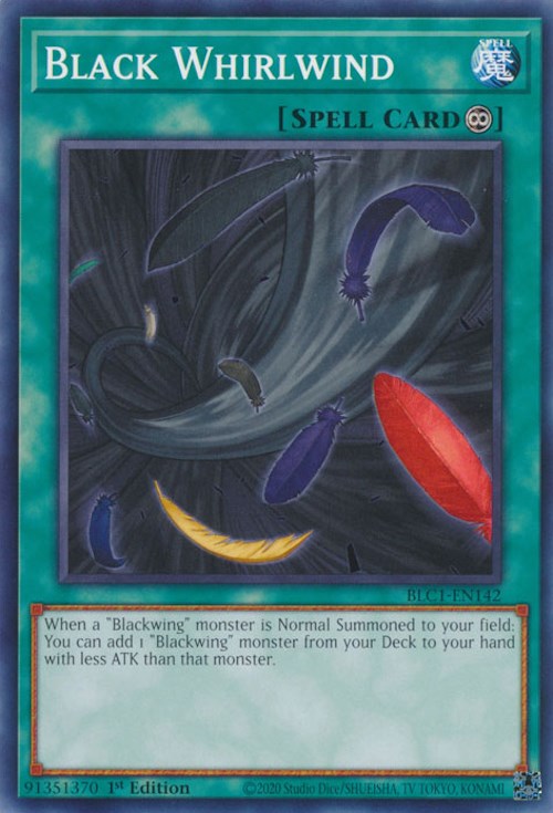 Black Whirlwind [BLC1-EN142] Common Yu-Gi-Oh!