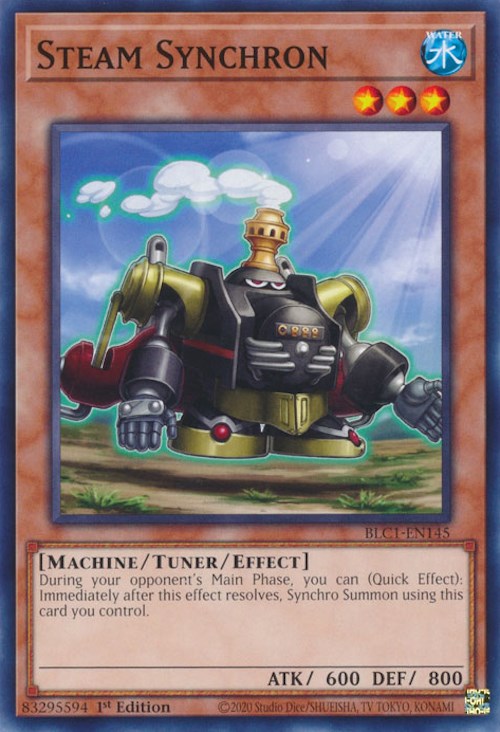 Steam Synchron [BLC1-EN145] Common Yu-Gi-Oh!