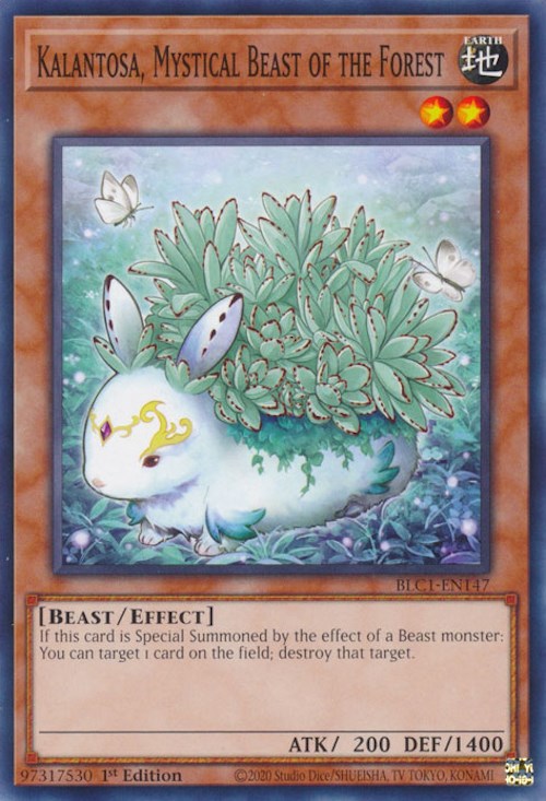 Kalantosa, Mystical Beast of the Forest [BLC1-EN147] Common Yu-Gi-Oh!