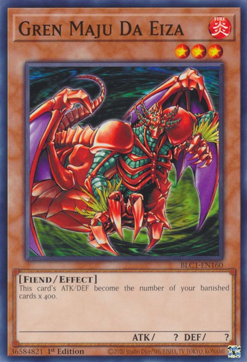 Gren Maju Da Eiza [BLC1-EN160] Common Yu-Gi-Oh!