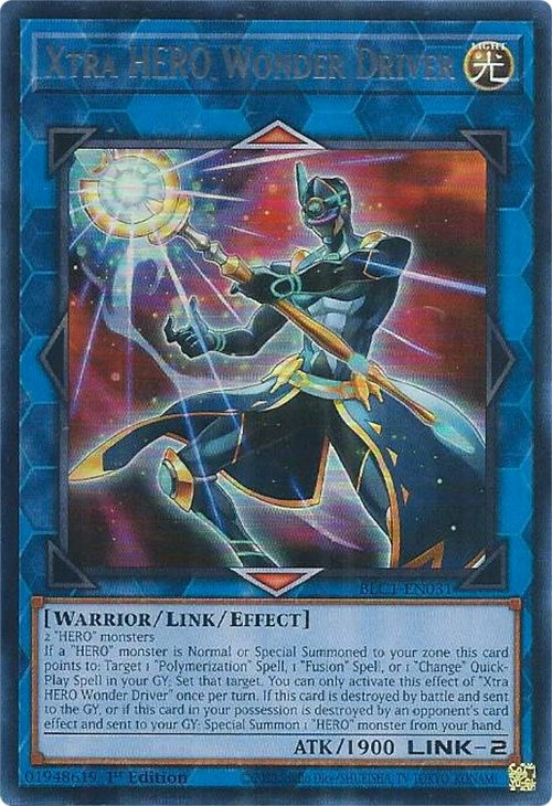 Xtra HERO Wonder Driver (Silver) [BLC1-EN031] Ultra Rare Yu-Gi-Oh!
