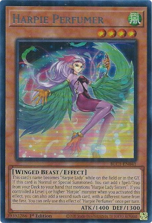 Harpie Perfumer (Silver) [BLC1-EN041] Ultra Rare Yu-Gi-Oh!
