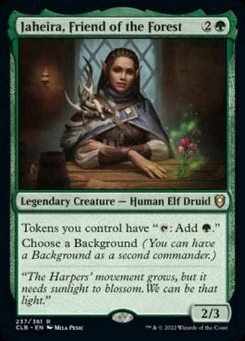 Jaheira, Friend of the Forest [Commander Legends: Battle for Baldur's Gate] Magic: The Gathering