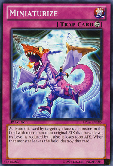 Miniaturize [BP02-EN195] Common Yu-Gi-Oh!