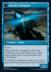 Covetous Castaway // Ghostly Castigator [Innistrad: Midnight Hunt] Magic: The Gathering