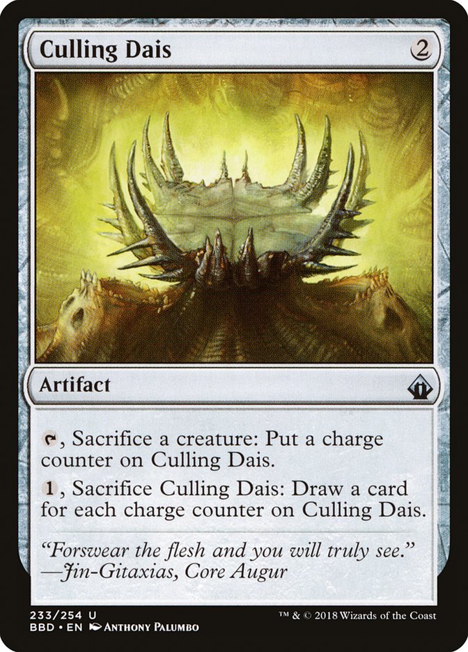 Culling Dais [Battlebond] Magic: The Gathering