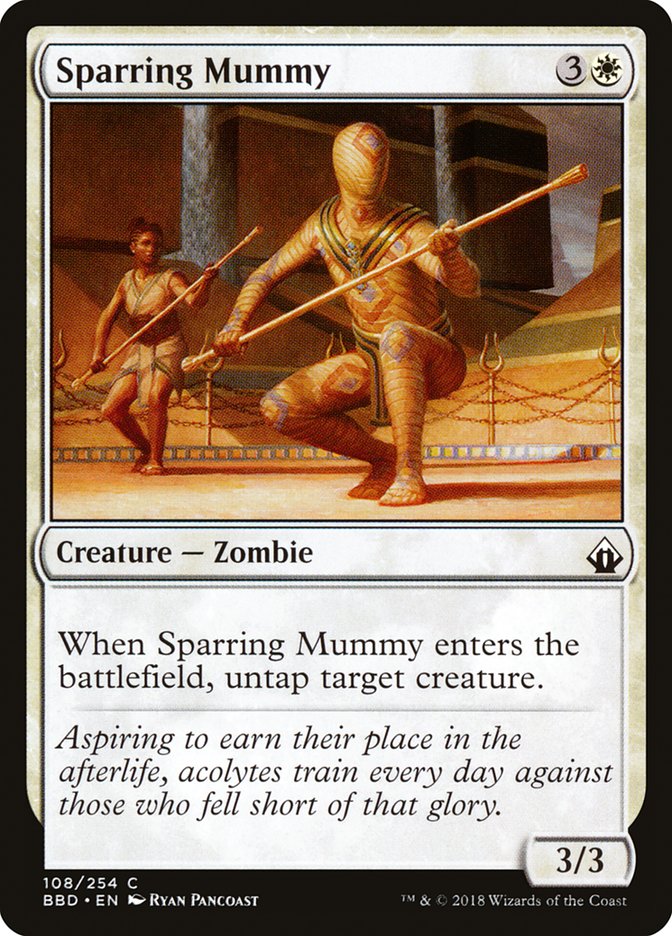 Sparring Mummy [Battlebond] Magic: The Gathering
