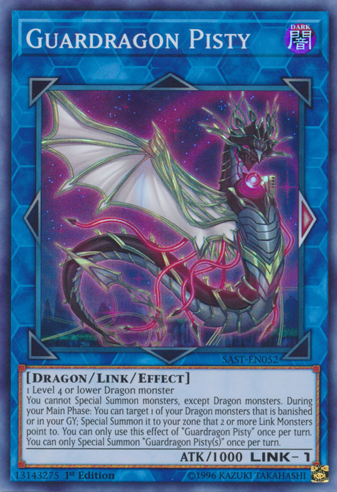 Guardragon Pisty [SAST-EN052] Super Rare Yu-Gi-Oh!