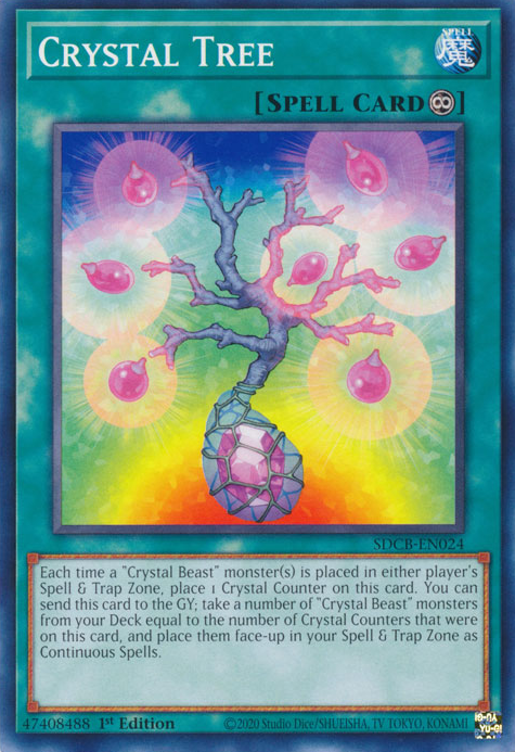 Crystal Tree [SDCB-EN024] Common Yu-Gi-Oh!