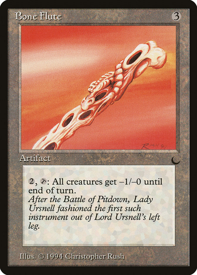 Bone Flute [The Dark] Magic: The Gathering