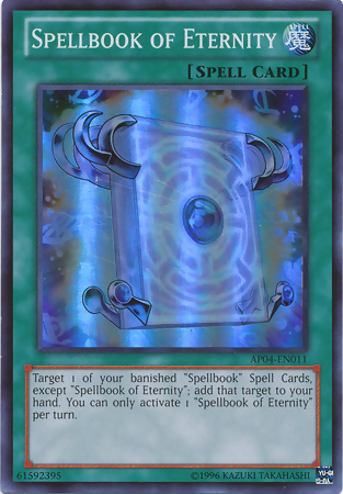 Spellbook of Eternity [AP04-EN011] Super Rare Yu-Gi-Oh!