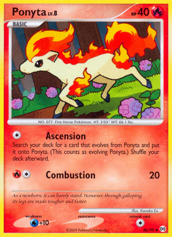Ponyta (46/99) [Platinum: Arceus] Pokémon