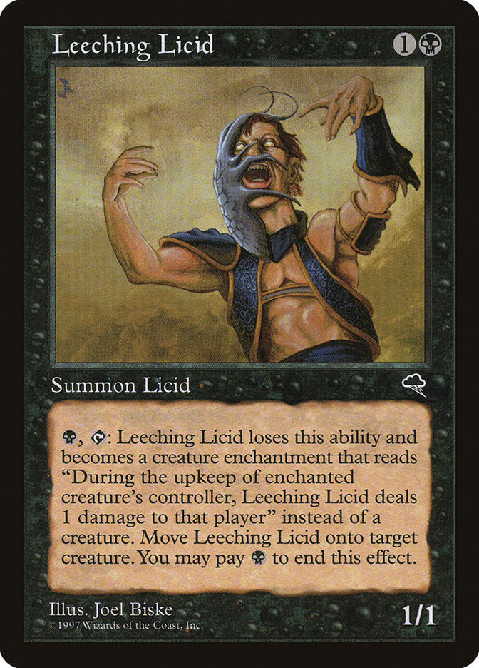 Leeching Licid [Tempest] Magic: The Gathering