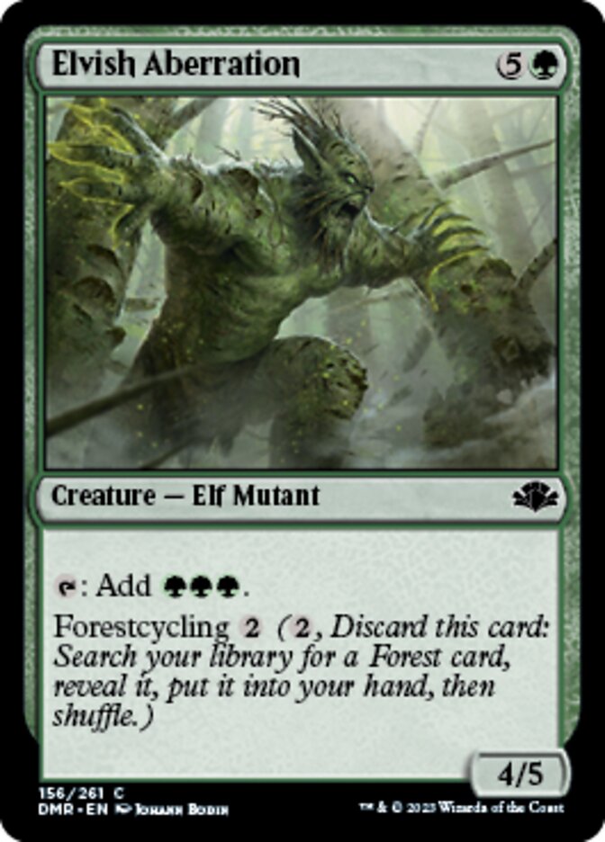 Elvish Aberration [Dominaria Remastered] Magic: The Gathering