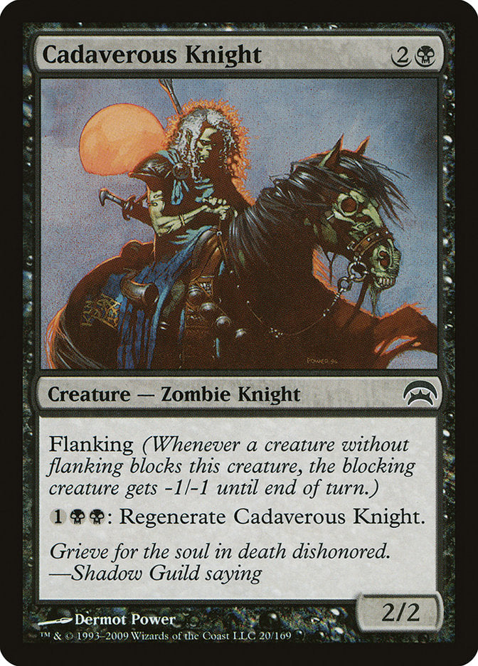Cadaverous Knight [Planechase] Magic: The Gathering