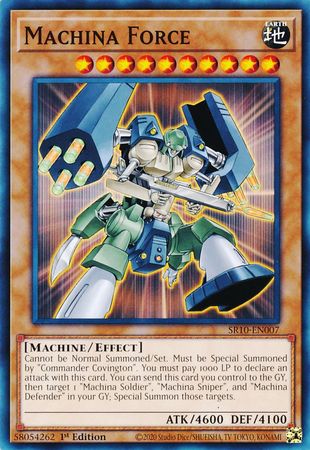 Machina Force [SR10-EN007] Common Yu-Gi-Oh!