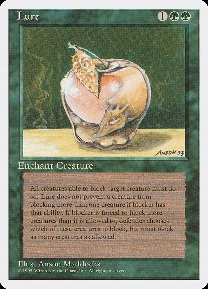 Lure [Fourth Edition] Magic: The Gathering