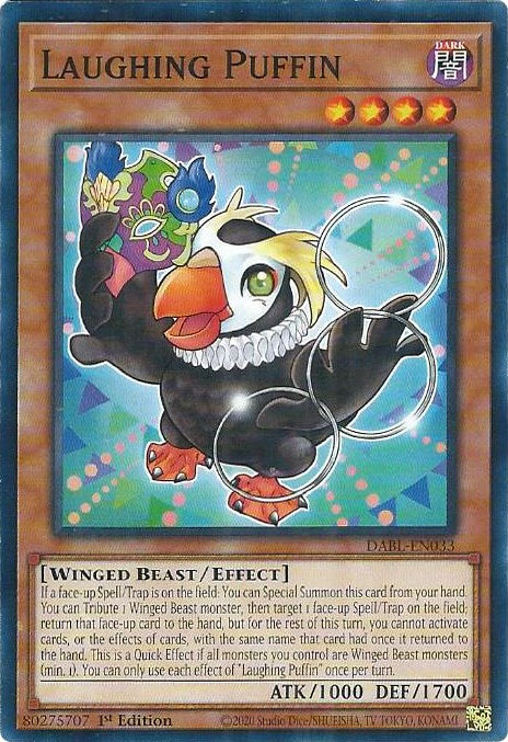 Laughing Puffin [DABL-EN033] Common Yu-Gi-Oh!