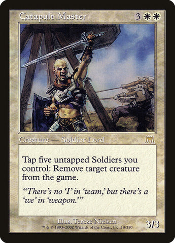 Catapult Master [Onslaught] Magic: The Gathering