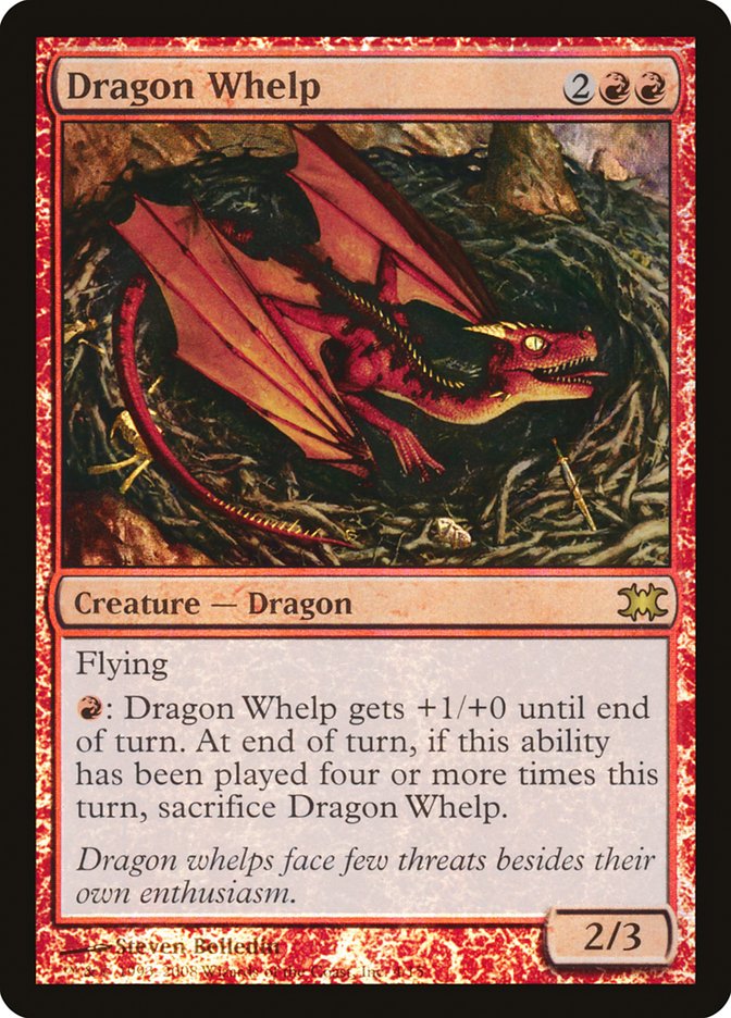 Dragon Whelp [From the Vault: Dragons] Magic: The Gathering