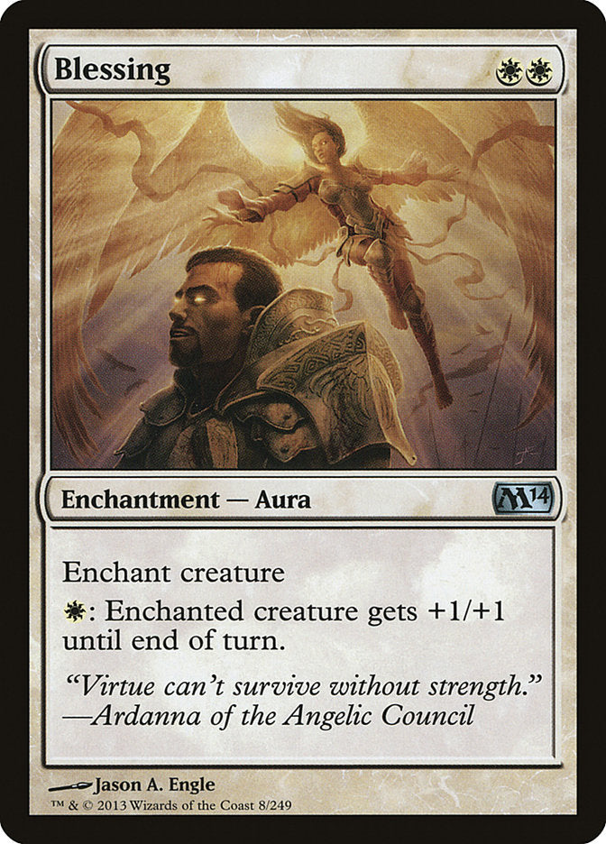 Blessing [Magic 2014] Magic: The Gathering