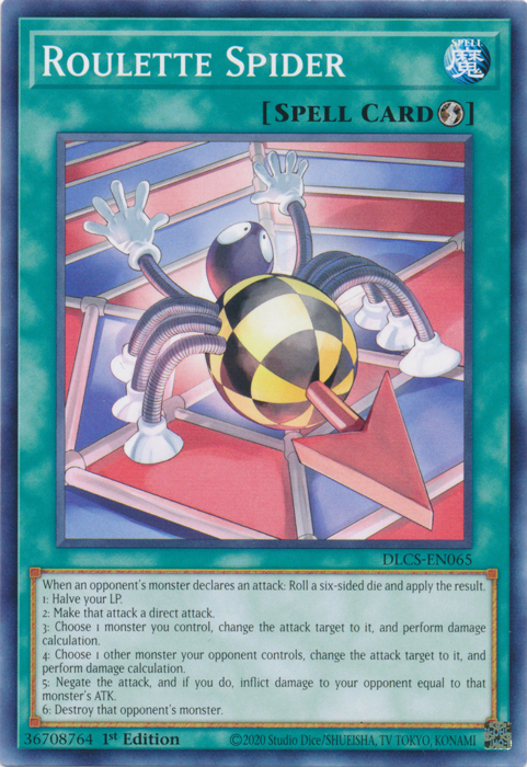 Roulette Spider [DLCS-EN065] Common Yu-Gi-Oh!