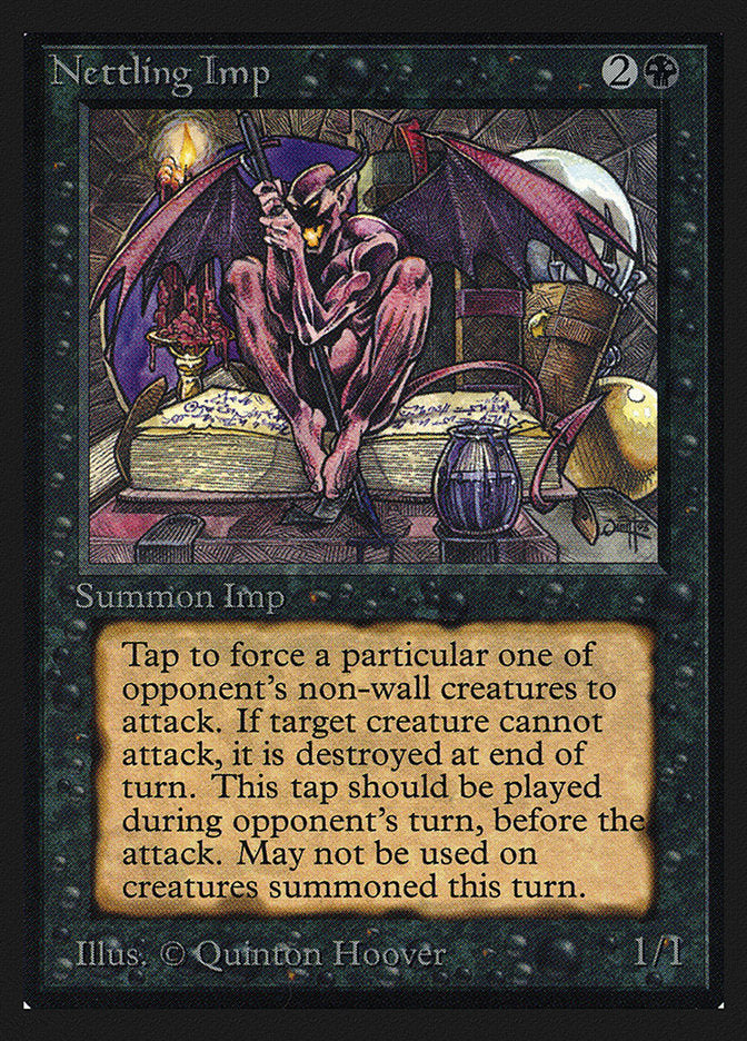 Nettling Imp [International Collectors' Edition] Magic: The Gathering