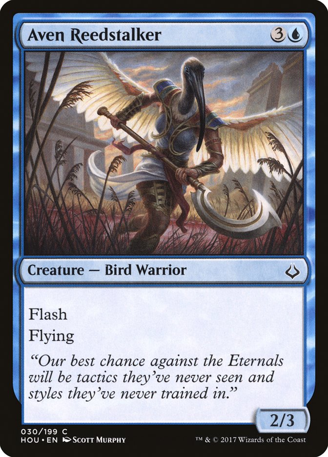 Aven Reedstalker [Hour of Devastation] Magic: The Gathering