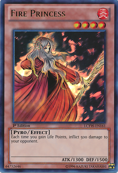 Fire Princess [LCYW-EN161] Ultra Rare Yu-Gi-Oh!