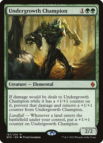 Undergrowth Champion [Battle for Zendikar] Magic: The Gathering